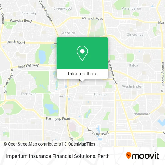 Imperium Insurance Financial Solutions map