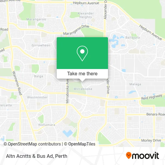 Mapa Altn Acntts & Bus Ad