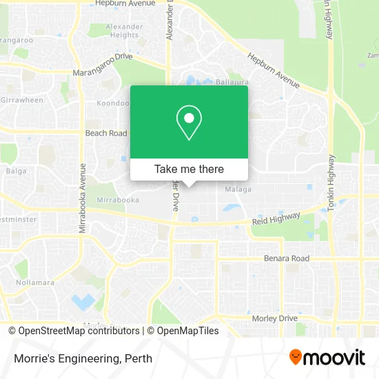 Mapa Morrie's Engineering