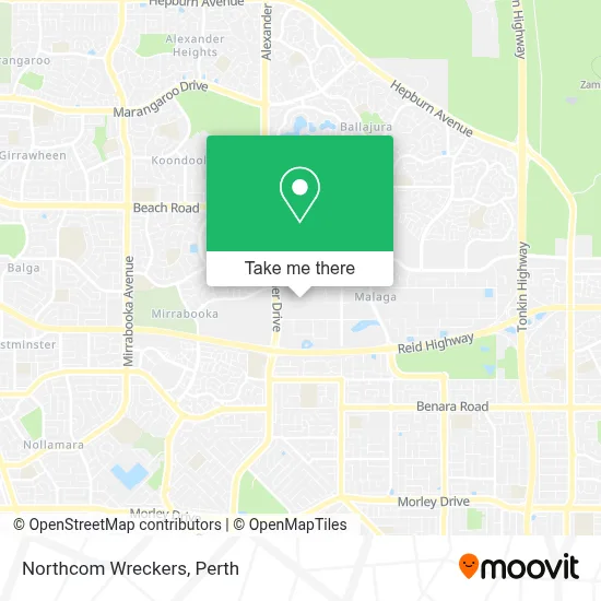 Mapa Northcom Wreckers