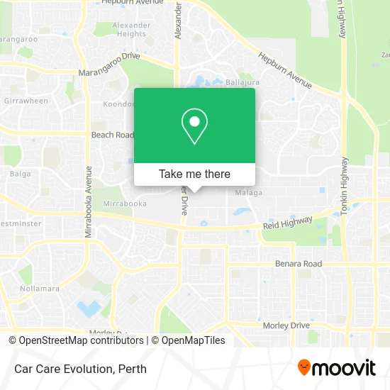 Mapa Car Care Evolution