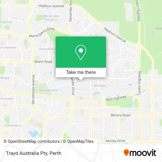 Mapa Trayd Australia Pty