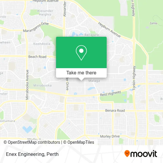 Mapa Enex Engineering