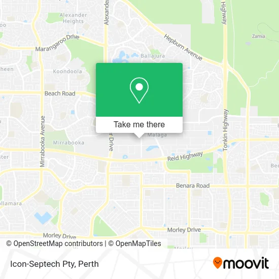 Mapa Icon-Septech Pty