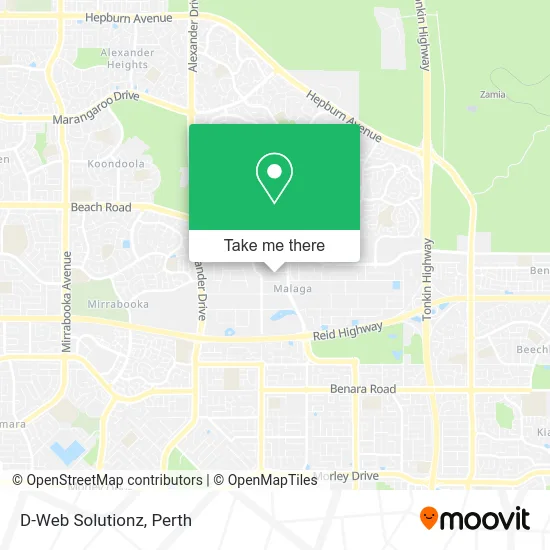 Mapa D-Web Solutionz