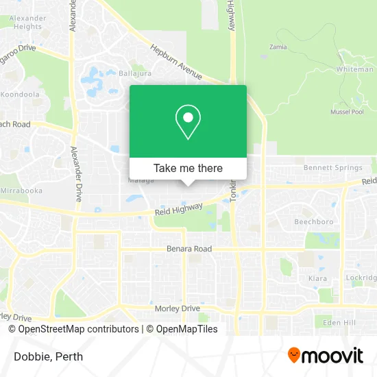 Mapa Dobbie