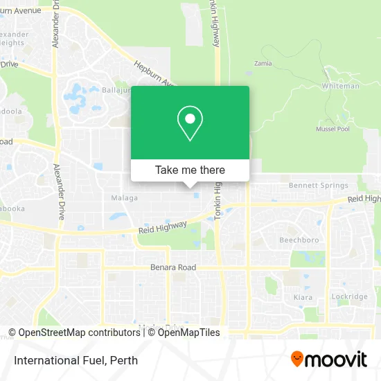 Mapa International Fuel