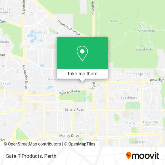 Mapa Safe-T-Products