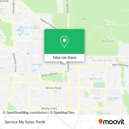 Mapa Service My Solar