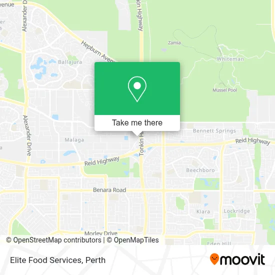 Mapa Elite Food Services