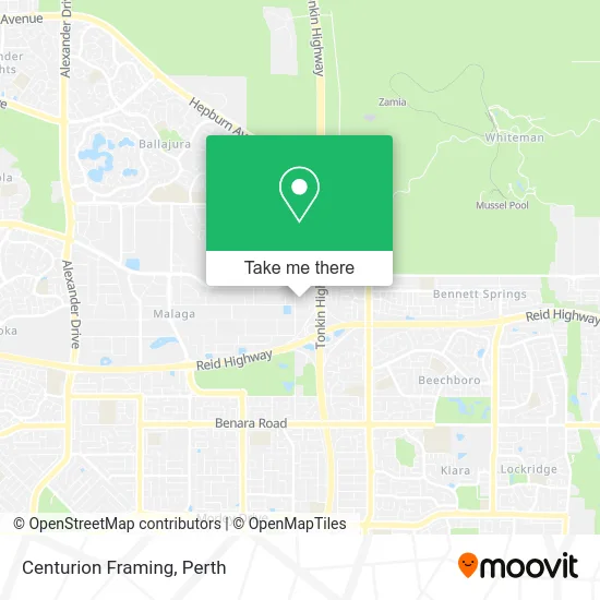 Mapa Centurion Framing