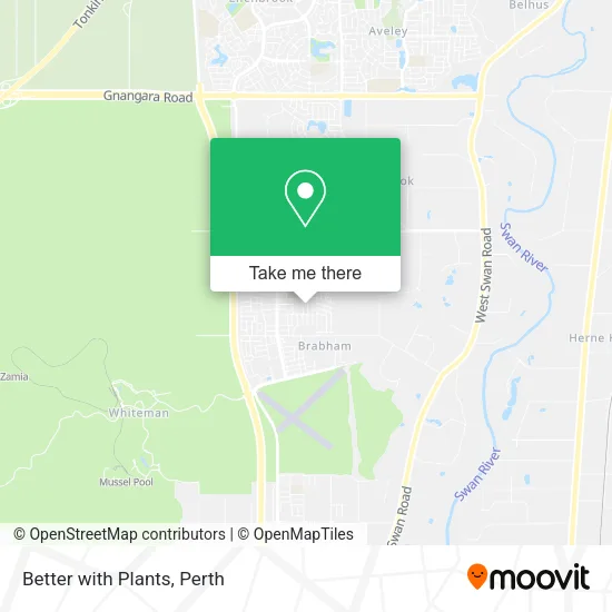 Better with Plants map