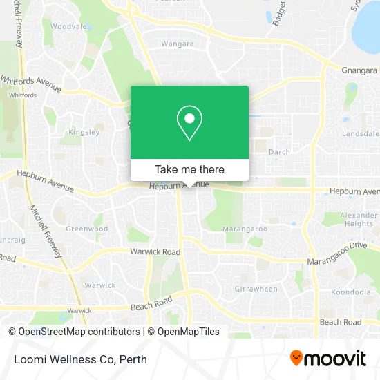 Loomi Wellness Co map