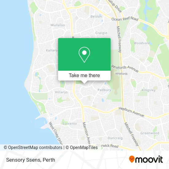 Sensory Ssens map