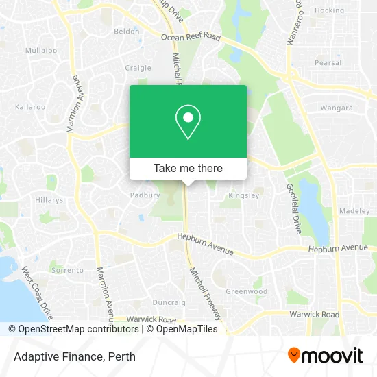 Mapa Adaptive Finance