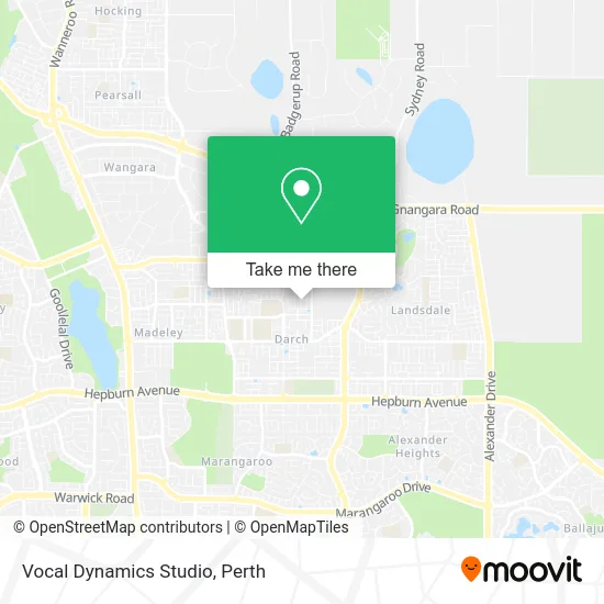 Mapa Vocal Dynamics Studio