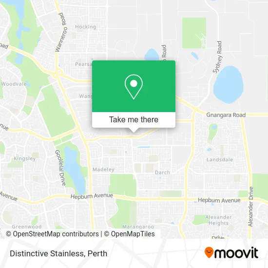 Mapa Distinctive Stainless