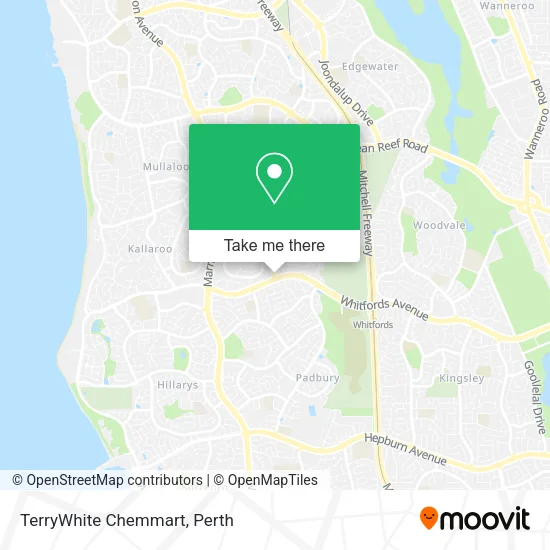 TerryWhite Chemmart map