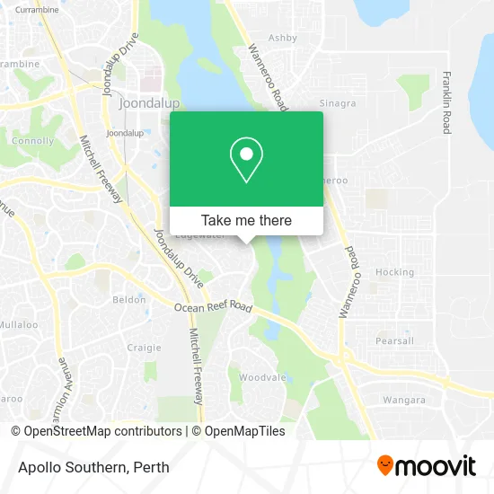 Mapa Apollo Southern