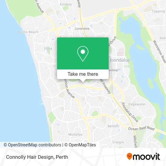Mapa Connolly Hair Design