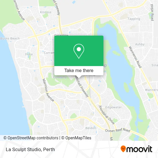 Mapa La Sculpt Studio