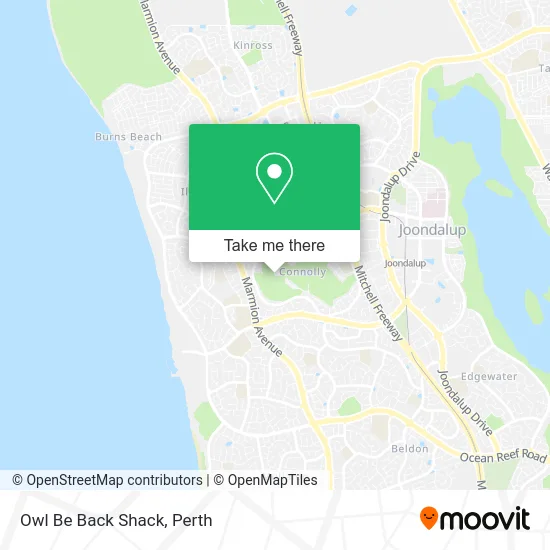 Mapa Owl Be Back Shack