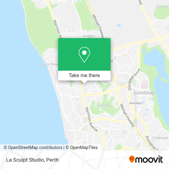 Mapa La Sculpt Studio