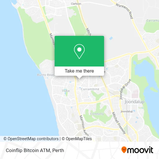 Mapa Coinflip Bitcoin ATM