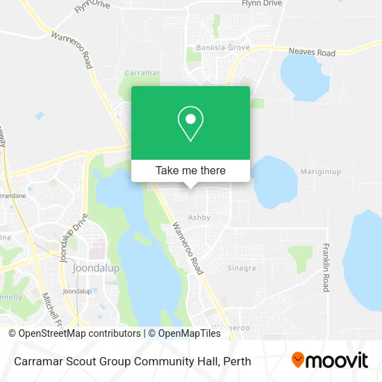 Carramar Scout Group Community Hall map