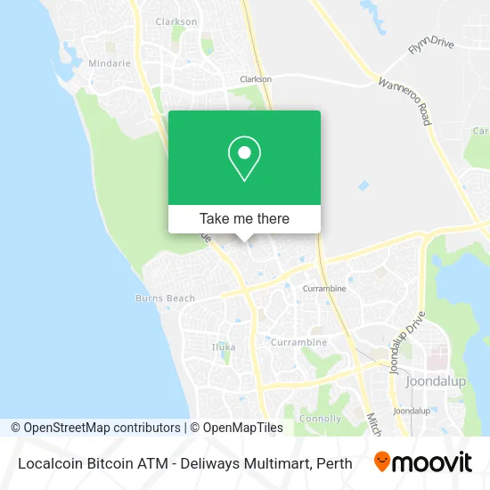 Localcoin Bitcoin ATM - Deliways Multimart map