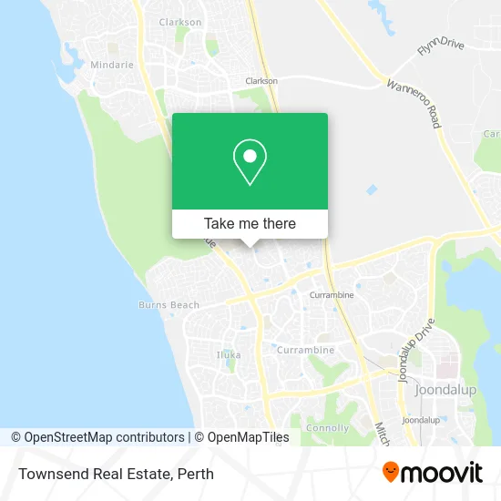 Mapa Townsend Real Estate