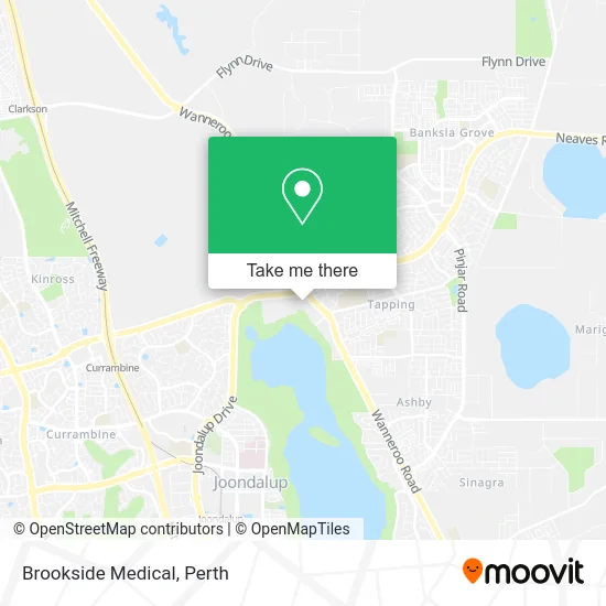 Mapa Brookside Medical