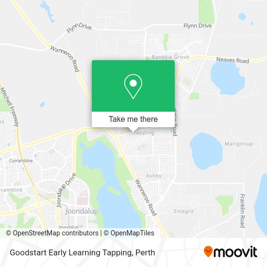 Goodstart Early Learning Tapping map