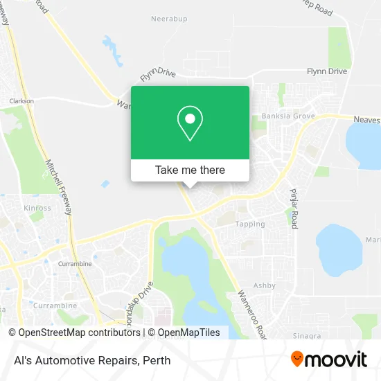 Mapa Al's Automotive Repairs