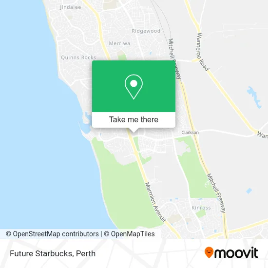 Mapa Future Starbucks