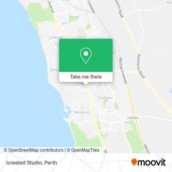 Mapa Icreated Studio