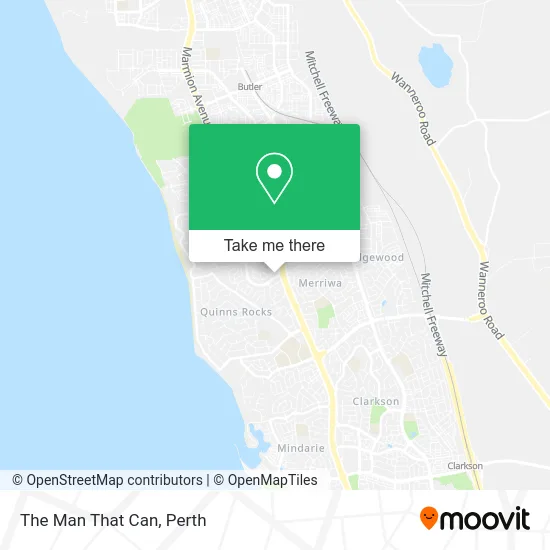 Mapa The Man That Can