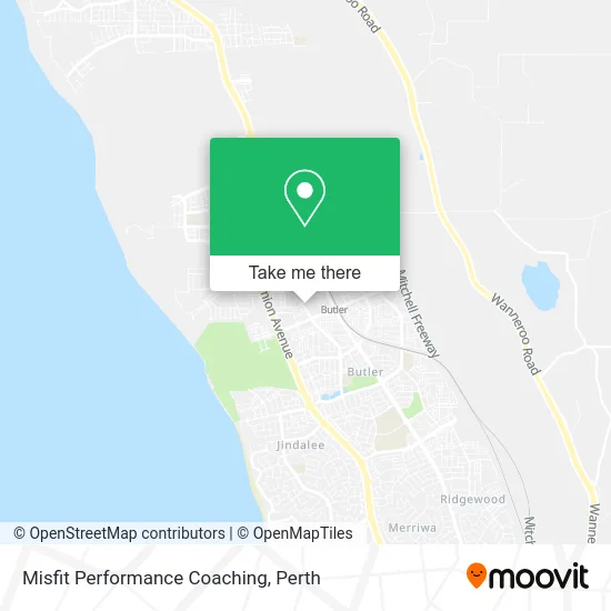 Mapa Misfit Performance Coaching