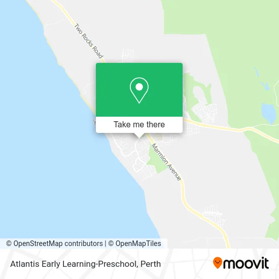 Mapa Atlantis Early Learning-Preschool