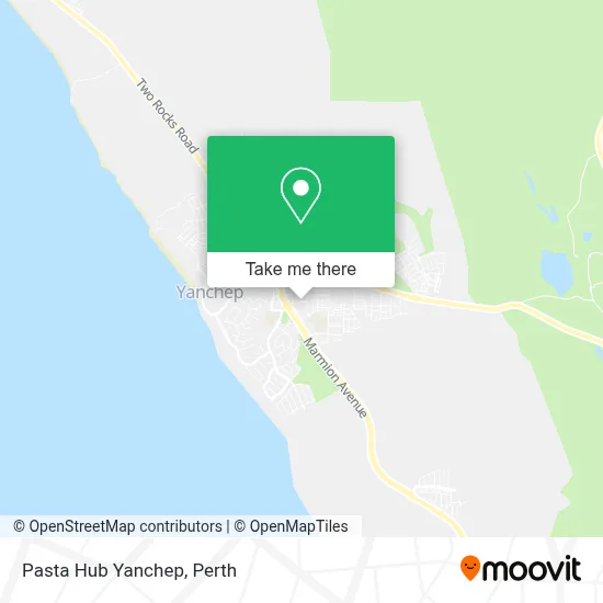 Mapa Pasta Hub Yanchep