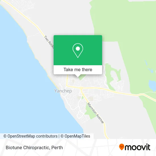 Mapa Biotune Chiropractic