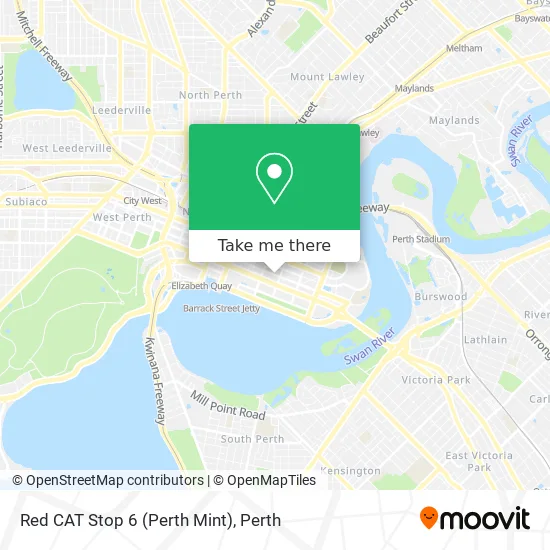 Red Cat Route Map How To Get To Red Cat Stop 6 (Perth Mint) By Bus Or Train?