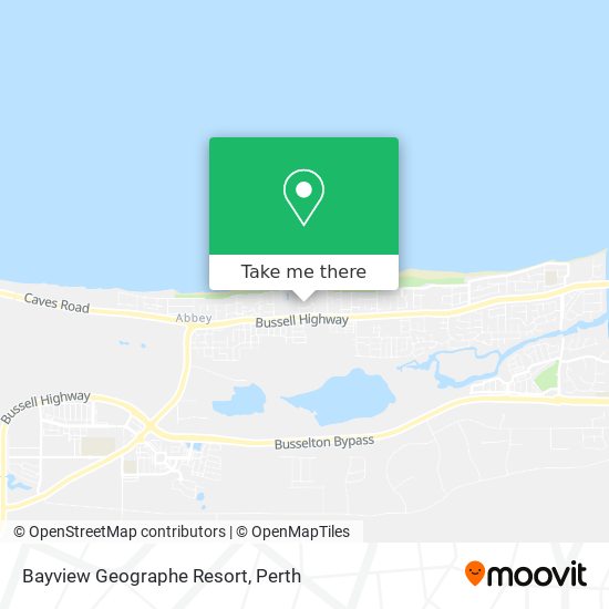 Mapa Bayview Geographe Resort