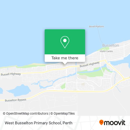 West Busselton Primary School map