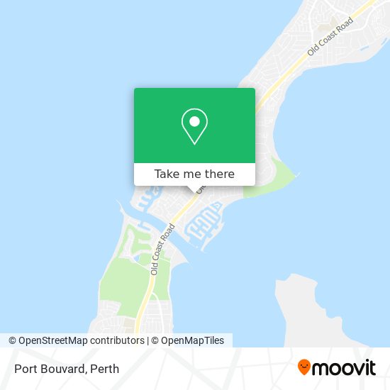 Mapa Port Bouvard
