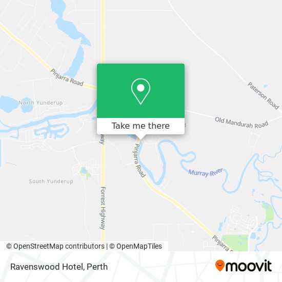 Ravenswood Hotel map