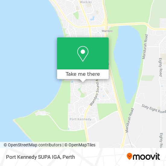 Port Kennedy SUPA IGA map