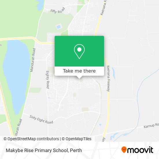 Makybe Rise Primary School map