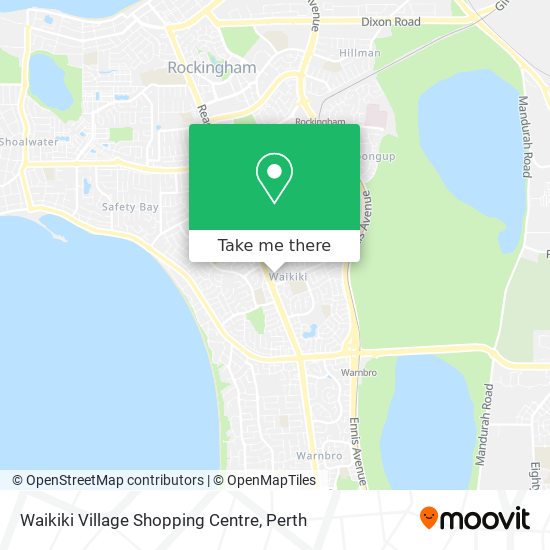 Waikiki Village Shopping Centre map
