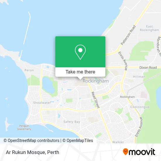 Mapa Ar Rukun Mosque